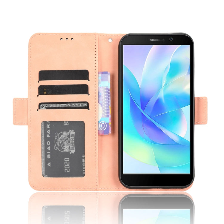 For Doogee X97 / X97 Pro Skin Feel Calf Texture Card Slots Leather Phone Case(Pink) - free shipping - PMC TechLife - Order now!