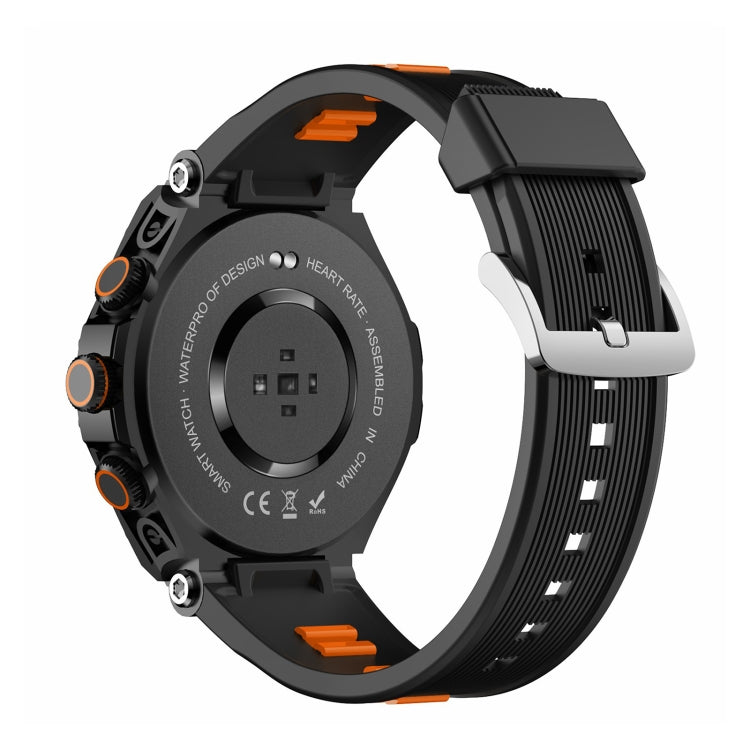 CT18 1.43 inch AMOLED Screen Smart Watch Supports Bluetooth Call/Blood Oxygen Detection(Orange) - Smart Watches by PMC TechLife | Online Shopping South Africa | PMC TechLife