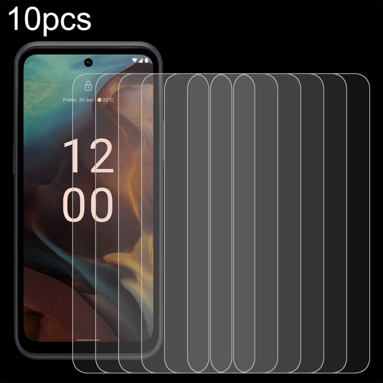 For Nokia XR21 10pcs 0.26mm 9H 2.5D Tempered Glass Film - free shipping - PMC TechLife - Order now!
