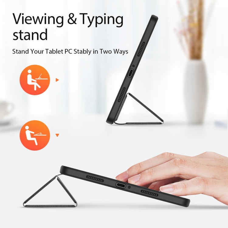 For Xiaomi Pad 6 Pro / Pad 6 DUX DUCIS Domo Series Magnetic Flip Leather Tablet Case(Black) - free shipping - PMC TechLife - Order now!