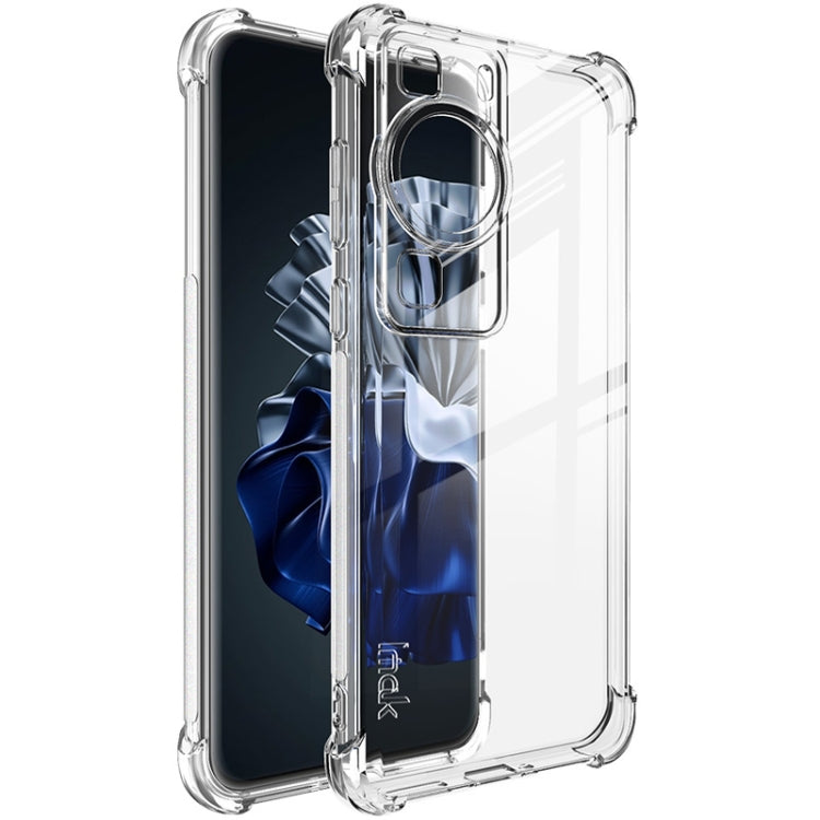For Huawei P60 / P60 Pro imak Shockproof Airbag TPU Phone Case(Transparent) - free shipping - PMC TechLife - Order now!