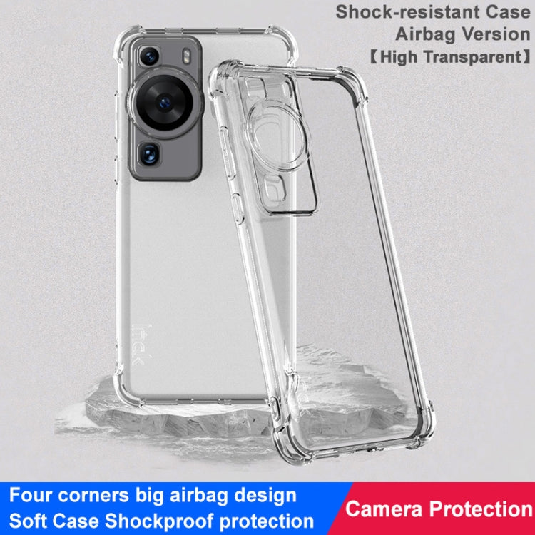 For Huawei P60 / P60 Pro imak Shockproof Airbag TPU Phone Case(Transparent) - free shipping - PMC TechLife - Order now!