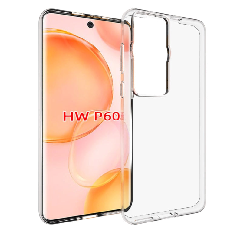 For Huawei P60 / P60 Pro Waterproof Texture TPU Phone Case(Transparent) - free shipping - PMC TechLife - Order now!