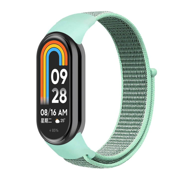For Xiaomi Mi Band 8 Loop Nylon Replacement Watch Band(Blue Sea Color) -  by PMC TechLife | Online Shopping South Africa | PMC TechLife
