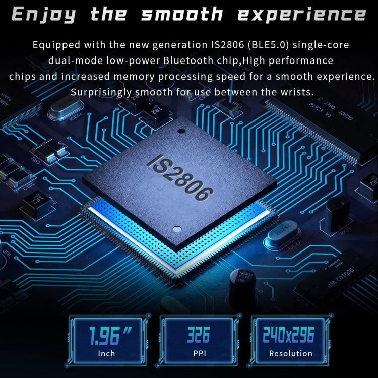 OVISEN T93 1.96 inch IPS Screen 2 in 1 Bluetooth Headset Smart Watch, Supports Blood Oxygen Monitoring/Bluetooth Music(Green) - Smart Watches by PMC TechLife | Online Shopping South Africa | PMC TechLife