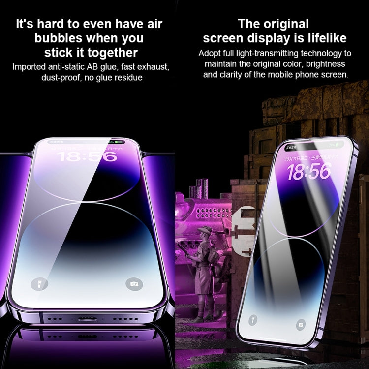 For iPhone 13 WK WTP-068 King Kong Vacha Corning 9D Curved HD Tempered Glass Film(Black) - iPhone 13 Tempered Glass by WK | Online Shopping South Africa | PMC TechLife | Buy Now Pay Later Mobicred