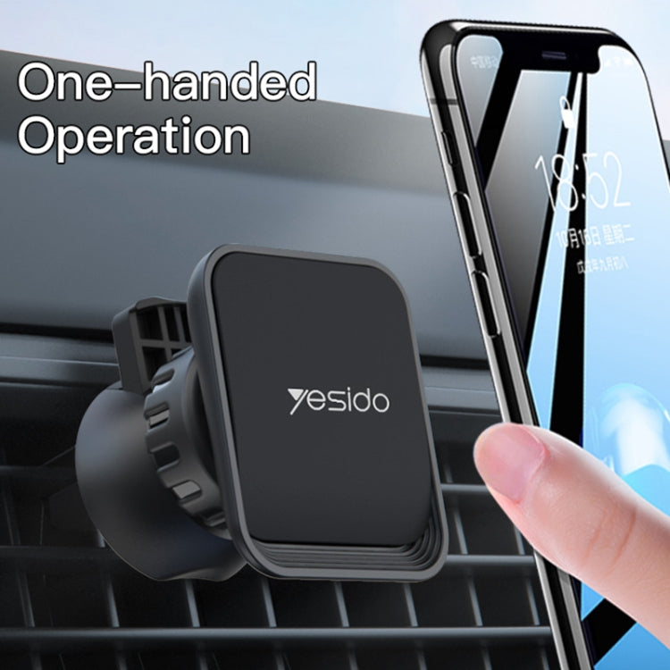Yesido C110 Car Center Console Paste Magsafe Magnetic Phone Bracket(Black) - Universal Car Holders by Yesido | Online Shopping South Africa | PMC TechLife | Buy Now Pay Later Mobicred