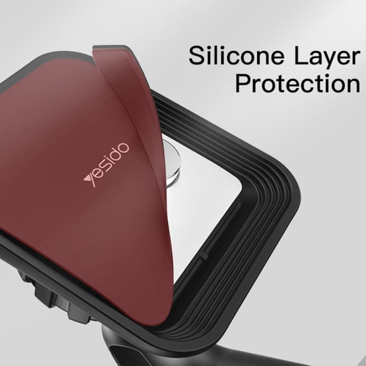 Yesido C110 Car Center Console Paste Magsafe Magnetic Phone Bracket(Black) - Universal Car Holders by Yesido | Online Shopping South Africa | PMC TechLife | Buy Now Pay Later Mobicred