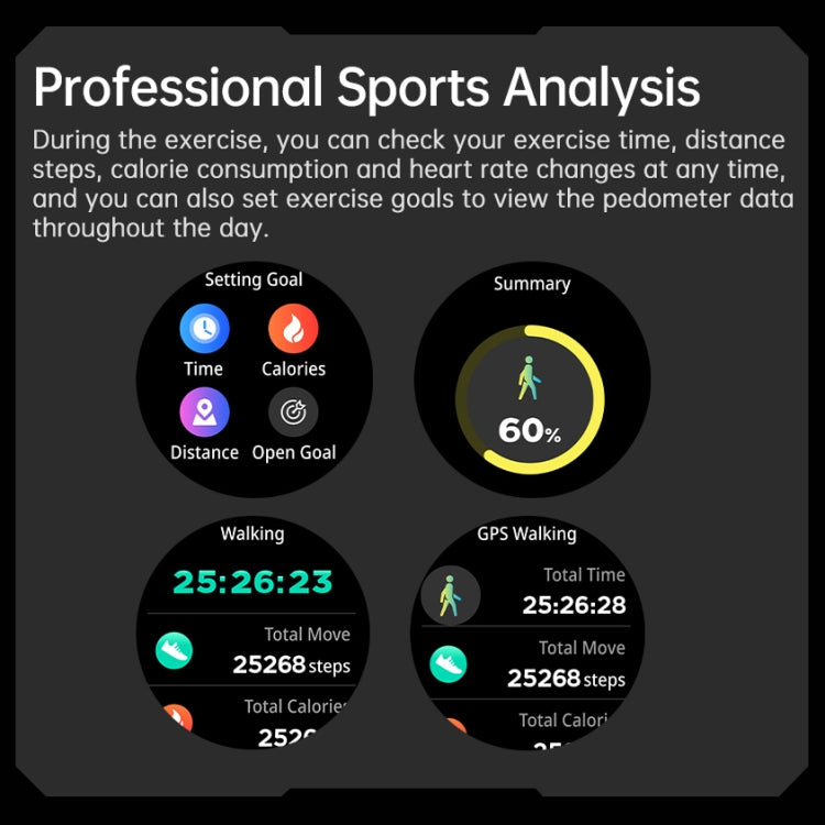 OVISEN GT100 1.39 inch TFT Screen 2 in 1 Bluetooth Headset Smart Watch, Support Blood Oxygen Monitoring/Bluetooth Music(Black) -  by PMC TechLife | Online Shopping South Africa | PMC TechLife