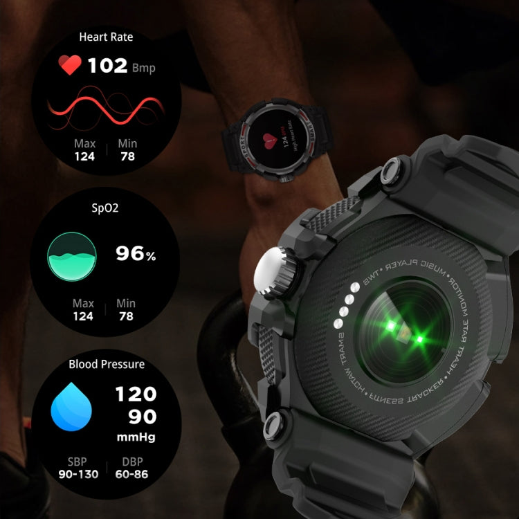 OVISEN GT100 1.39 inch TFT Screen 2 in 1 Bluetooth Headset Smart Watch, Support Blood Oxygen Monitoring/Bluetooth Music(Grey) -  by PMC TechLife | Online Shopping South Africa | PMC TechLife