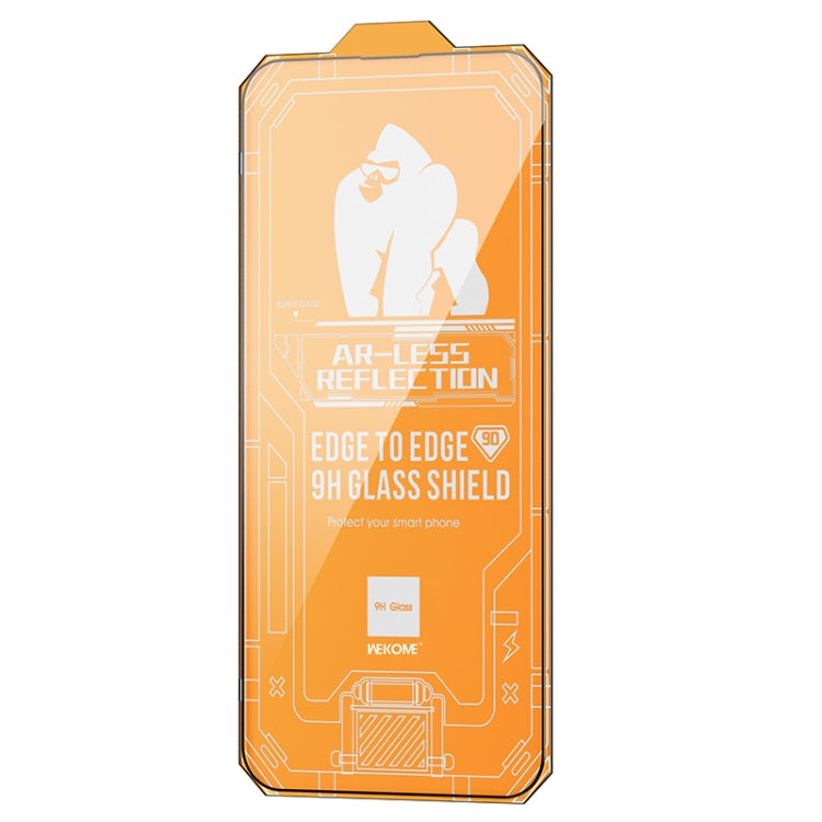 For iPhone 13 Pro WK WTP-069 King Kong Vacha 9D Curved AR HD Tempered Glass Film(Black) - iPhone 13 Pro Tempered Glass by WK | Online Shopping South Africa | PMC TechLife | Buy Now Pay Later Mobicred