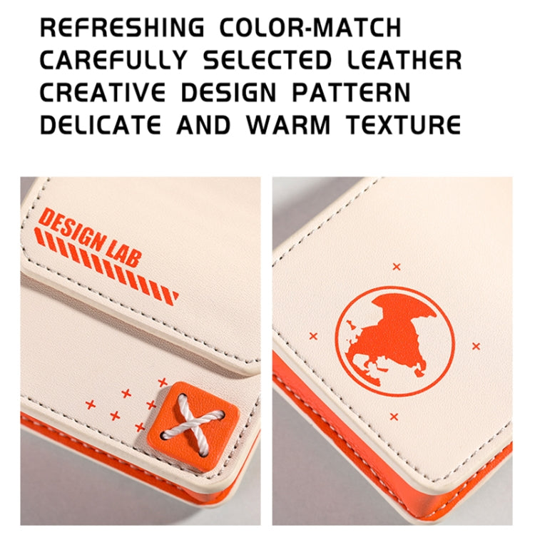 ROCK RPC3186 Dimensional Punk Bluetooth Earphone Storage Bag(Khaki) - Digital Storage Bag by ROCK | Online Shopping South Africa | PMC TechLife | Buy Now Pay Later Mobicred