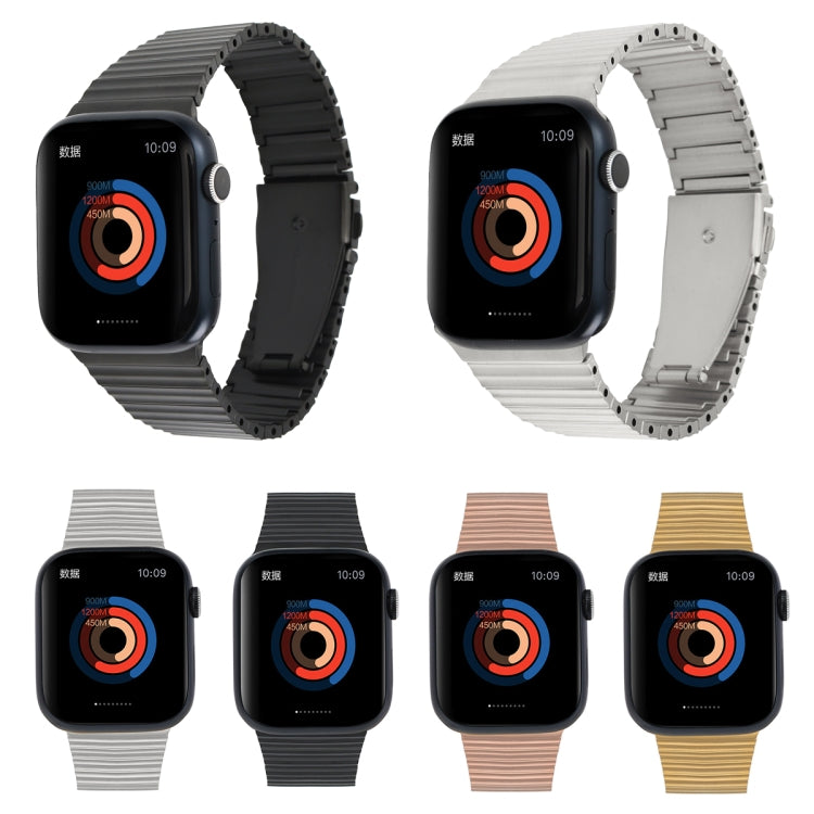 Ocean Metal Replacement Watch Band For Apple Watch 2 42 mm(Silver) -  by PMC TechLife | Online Shopping South Africa | PMC TechLife