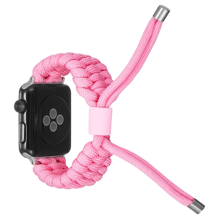 Stretch Plain Silicone Bean Watch Band For Apple Watch Ultra 49mm(Light Pink) -  by PMC TechLife | Online Shopping South Africa | PMC TechLife