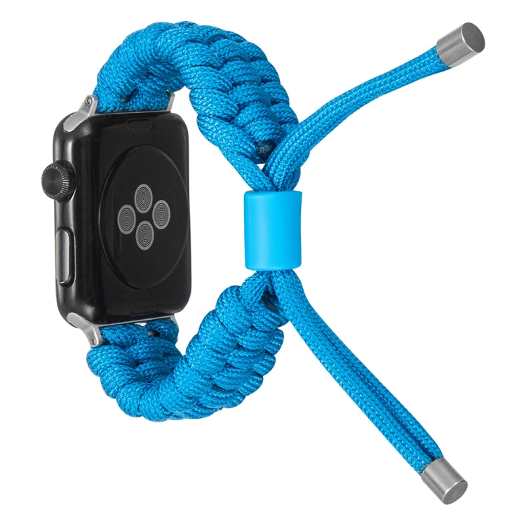 Stretch Plain Silicone Bean Watch Band For Apple Watch 8 41mm(Sky Blue) -  by PMC TechLife | Online Shopping South Africa | PMC TechLife