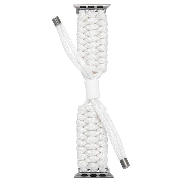 Stretch Plain Silicone Bean Watch Band For Apple Watch SE 40mm(White) -  by PMC TechLife | Online Shopping South Africa | PMC TechLife