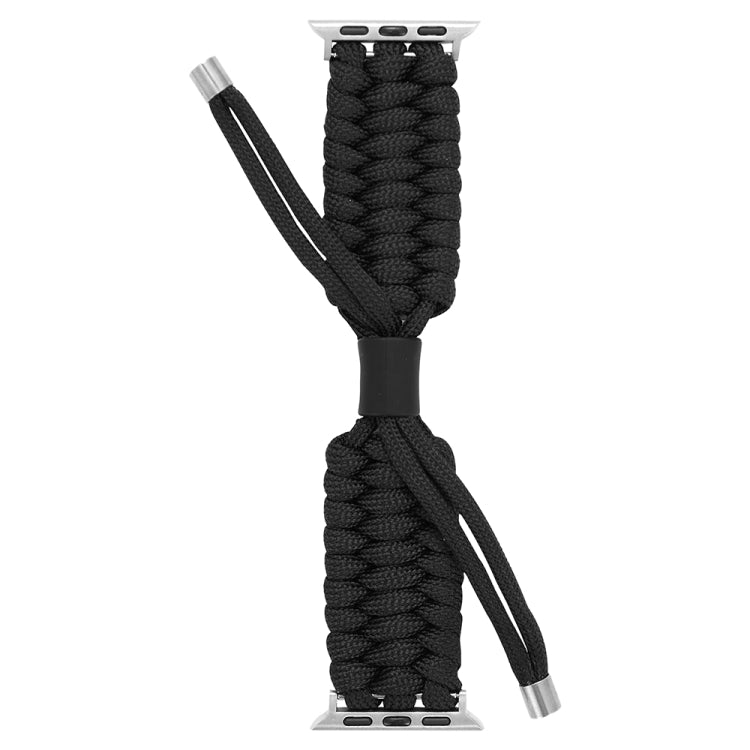 Stretch Plain Silicone Bean Watch Band For Apple Watch 5 40mm(Black) -  by PMC TechLife | Online Shopping South Africa | PMC TechLife