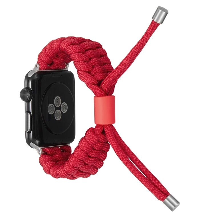 Stretch Plain Silicone Bean Watch Band For Apple Watch 5 40mm(Red) -  by PMC TechLife | Online Shopping South Africa | PMC TechLife