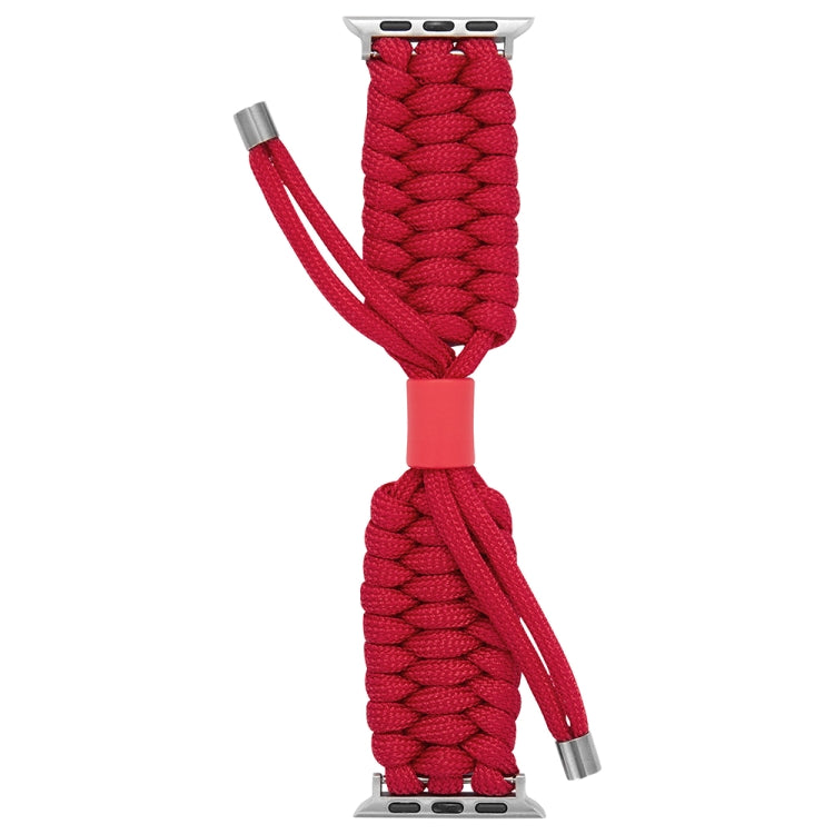 Stretch Plain Silicone Bean Watch Band For Apple Watch 2 38mm(Red) -  by PMC TechLife | Online Shopping South Africa | PMC TechLife
