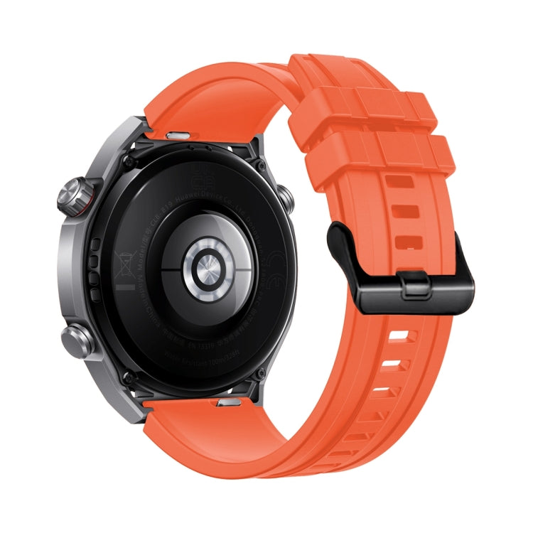 2pcs Regular Style For Huawei Watch Ultimate Silicone Replacement Watch Band(Orange) -  by PMC TechLife | Online Shopping South Africa | PMC TechLife