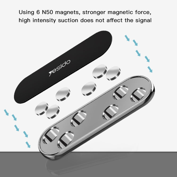 Yesido C83 Car Strong Magnetic Phone Holder(Black) - Car Holders by Yesido | Online Shopping South Africa | PMC TechLife