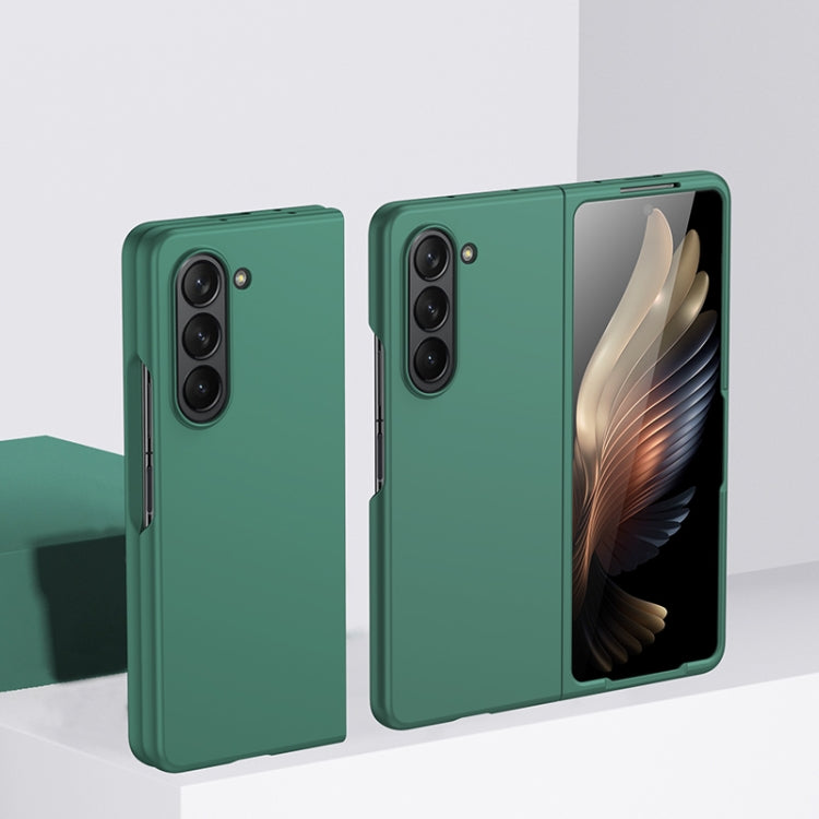 For Samsung Galaxy Z Fold5 Fuel Injection PC Skin Feel Phone Case(Green) - free shipping - PMC TechLife - Order now!