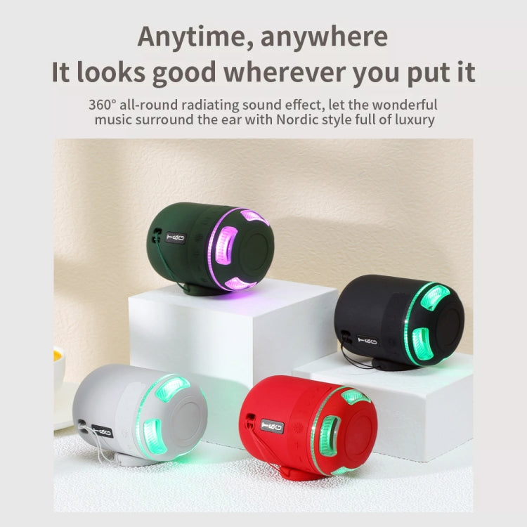 T&G TG294 TWS LED Mini Portable Wireless Stereo Sound Outdoor Speaker(Red) - Mini Speaker by T&G | Online Shopping South Africa | PMC TechLife