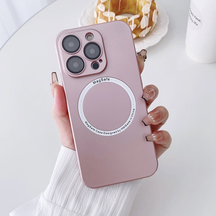 For iPhone 11 Magsafe Magnetic PC Shockproof Phone Case With Camera Lens(Rose Gold) - free shipping - PMC TechLife - Order now!