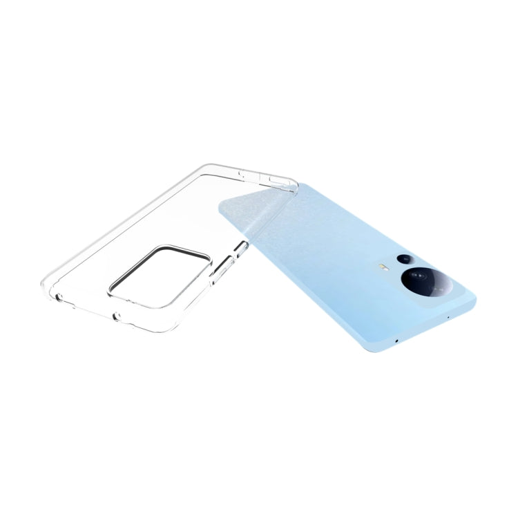 For Xiaomi 13 Lite 5G / Civi 2 5G Waterproof Texture TPU Phone Case(Transparent) - free shipping - PMC TechLife - Order now!