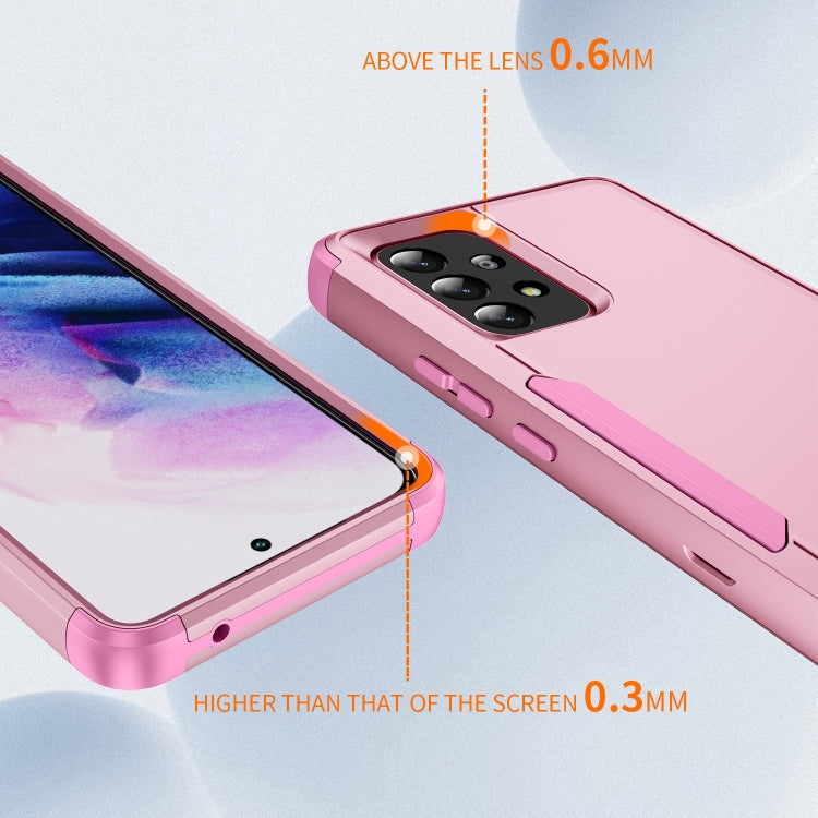 For Samsung Galaxy A53 5G TPU + PC Shockproof Protective Phone Case(Pink) - free shipping - PMC TechLife - Order now!