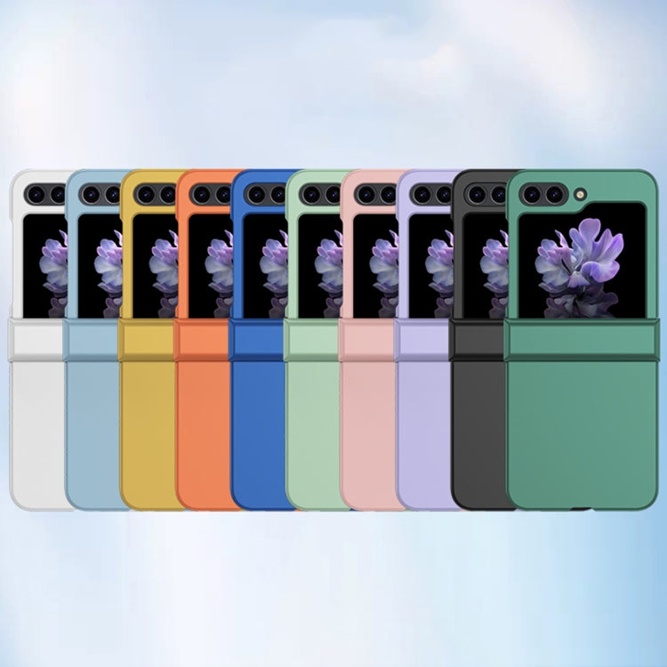 For Samsung Galaxy Z Flip5 Skin Feel PC Phone Case with Hinge(Blue) - free shipping - PMC TechLife - Order now!