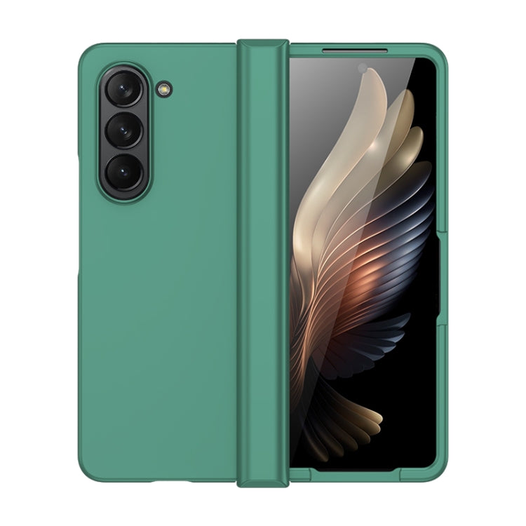 For Samsung Galaxy Z Fold5 Skin Feel PC Phone Case with Hinge(Green) - free shipping - PMC TechLife - Order now!