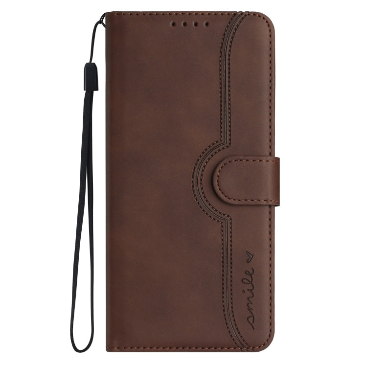 For Samsung Galaxy A24 4G Heart Pattern Skin Feel Leather Phone Case(Brown) - free shipping - PMC TechLife - Order now!