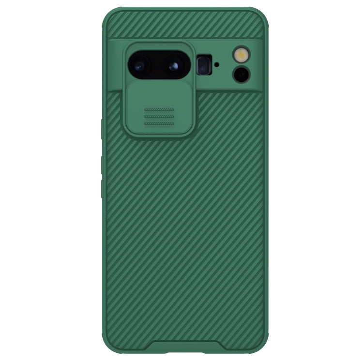 For Google Pixel 8 Pro NILLKIN CamShield Pro PC Phone Case(Green) - Google Cases by NILLKIN | Online Shopping South Africa | PMC TechLife | Buy Now Pay Later Mobicred