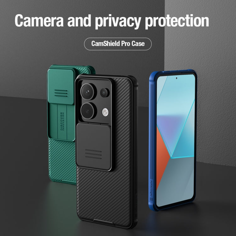 For Xiaomi Redmi Note 13 Pro 5G NILLKIN CamShield Pro PC Phone Case(Blue) - Xiaomi Cases by NILLKIN | Online Shopping South Africa | PMC TechLife | Buy Now Pay Later Mobicred