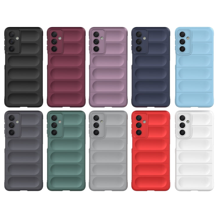 For Samsung Galaxy M54 5G Magic Shield TPU + Flannel Phone Case(Dark Grey) - free shipping - PMC TechLife - Order now!