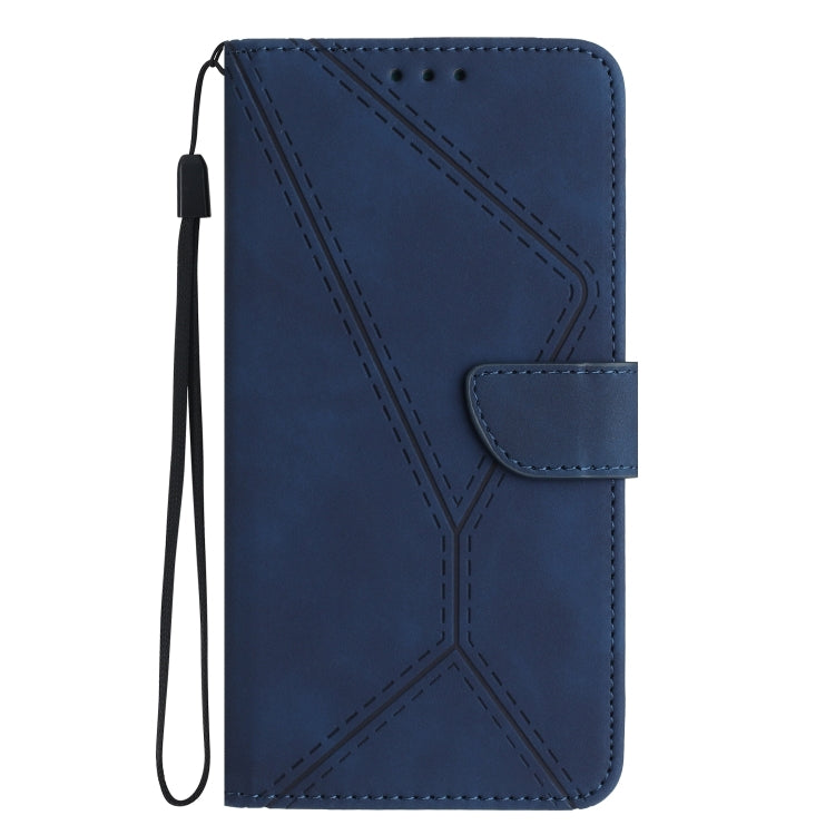 For Samsung Galaxy S23 5G Stitching Embossed Leather Phone Case(Blue) - free shipping - PMC TechLife - Order now!