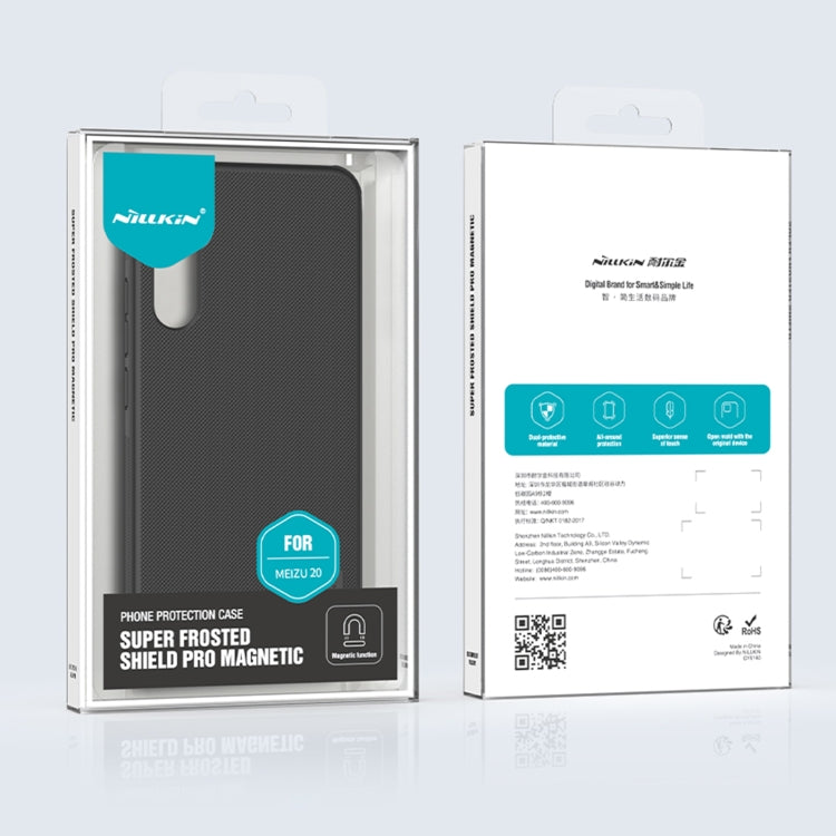 For Meizu 20 NILLKIN Frosted Shield Pro Magnetic Magsafe Phone Case(Green) - Meizu by NILLKIN | Online Shopping South Africa | PMC TechLife | Buy Now Pay Later Mobicred