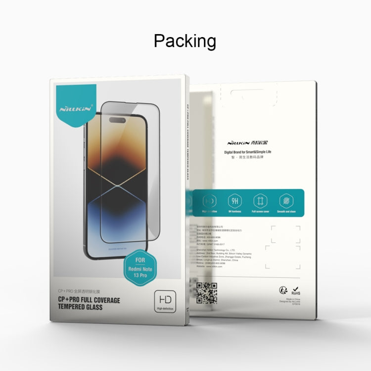 For Xiaomi Redmi Note 13 Pro NILLKIN CP+Pro 9H Explosion-proof Tempered Glass Film -  by NILLKIN | Online Shopping South Africa | PMC TechLife | Buy Now Pay Later Mobicred