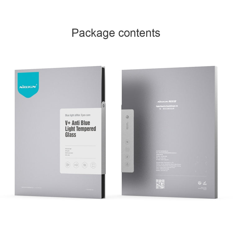 For Xiaomi Pad 6 Pro / Pad 6 NILLKIN V+ Series 0.33mm 4H Anti-blue Ray Tempered Glass Film - free shipping - PMC TechLife - Order now!