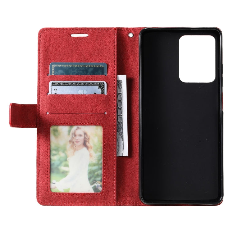 For Redmi Note 12 Pro Speed Skin Feel Splicing Horizontal Flip Leather Phone Case(Red) - free shipping - PMC TechLife - Order now!