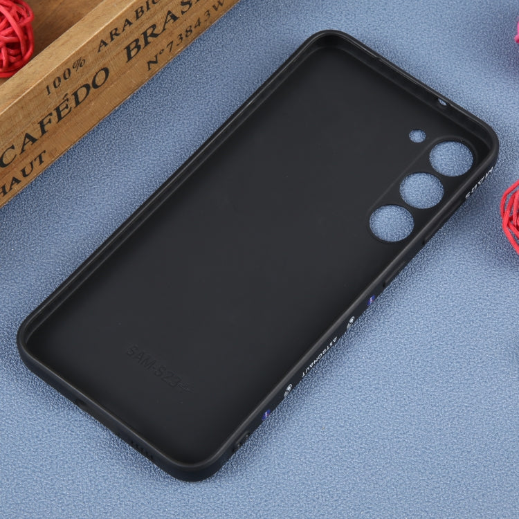 For Samsung Galaxy A72 5G / 4G Astronaut Pattern Silicone Straight Edge Phone Case(Mars Astronaut-Black) - free shipping - PMC TechLife - Order now!