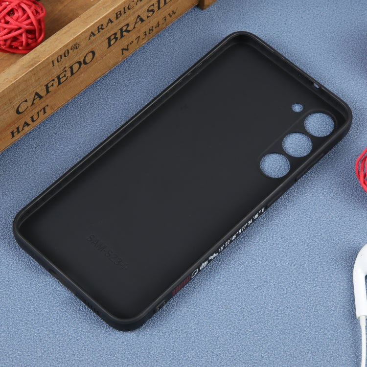 For Samsung Galaxy A13 5G / 4G Astronaut Pattern Silicone Straight Edge Phone Case(Flying Astronaut-Black) - free shipping - PMC TechLife - Order now!