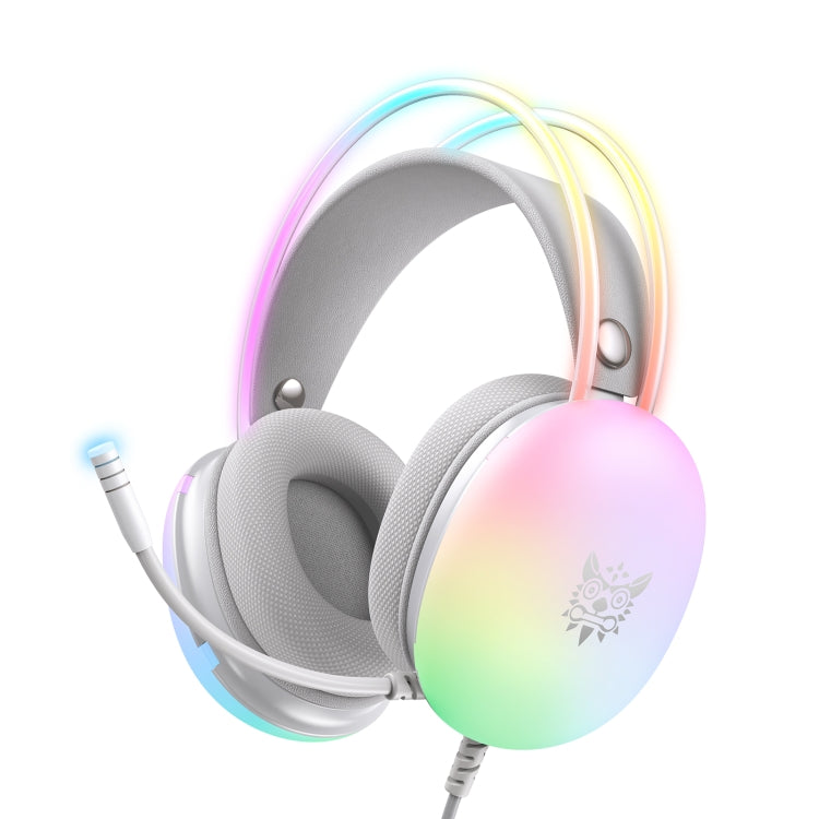 X25 RGB Wired Gaming Headset(Grey) - Multimedia Headset by PMC TechLife | Online Shopping South Africa | PMC TechLife