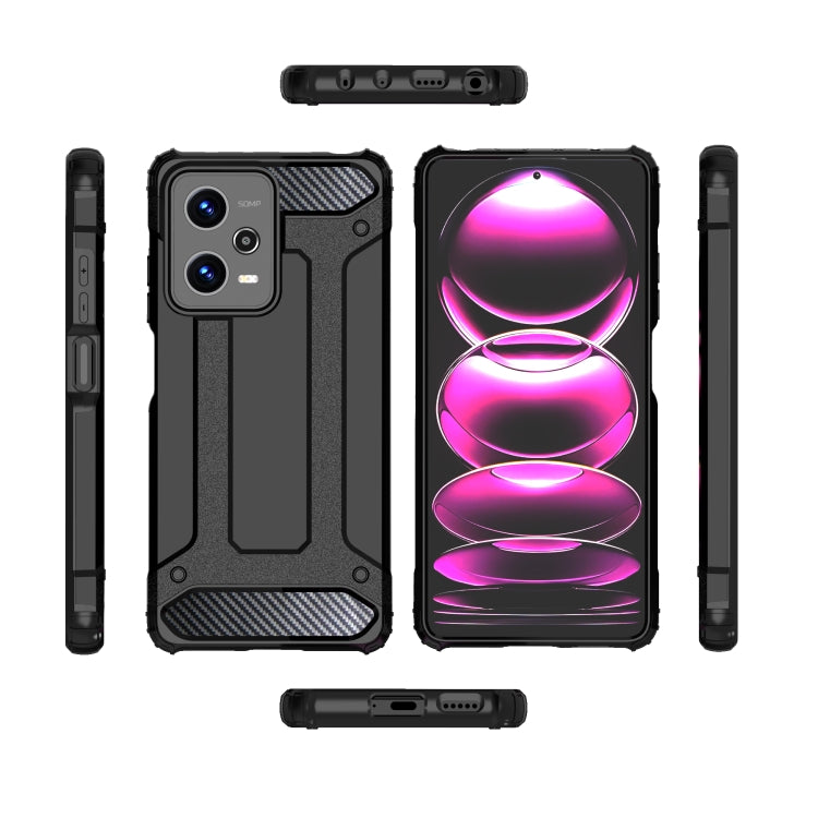 For Xiaomi Redmi Note 12 5G / Poco X5 5G Magic Armor TPU + PC Combination Phone Case(Red) - free shipping - PMC TechLife - Order now!