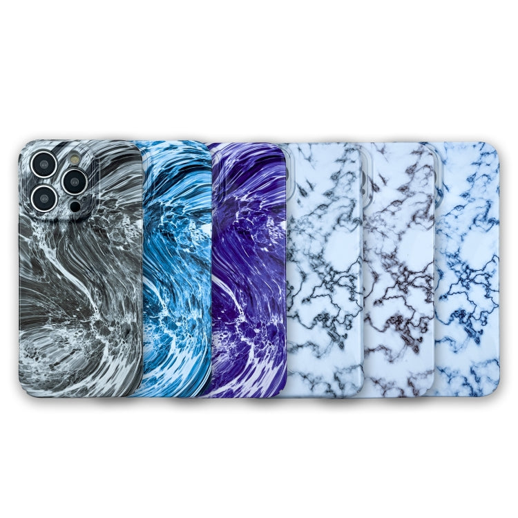 For iPhone SE 2022 / SE 2020 / 8 / 7 Marble Pattern Phone Case(Black White) - iPhone SE 2022 / 2020 / 8 / 7 Cases by PMC TechLife | Online Shopping South Africa | PMC TechLife