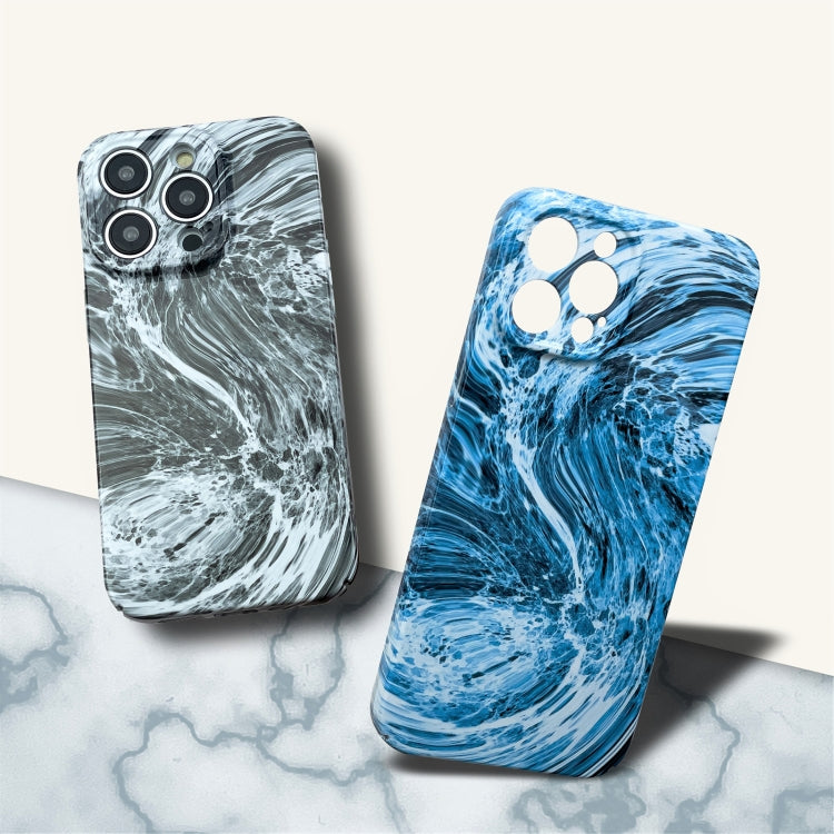 For iPhone 13 Pro Max Marble Pattern Phone Case(Black White) - iPhone 13 Pro Max Cases by PMC TechLife | Online Shopping South Africa | PMC TechLife