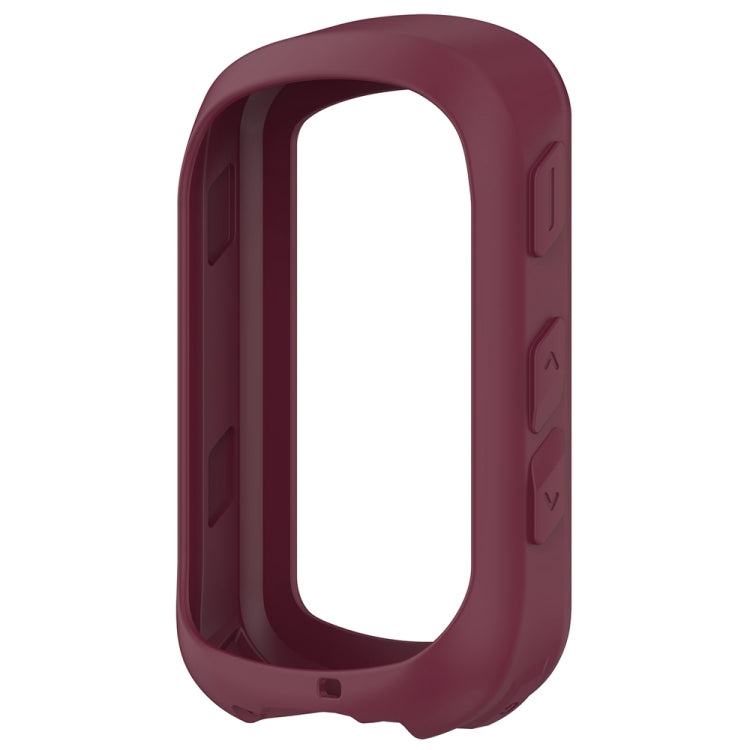 For Garmin Edge 840 / Edge 540 Stopwatch Armor Silicone Protective Case(Wine Red) - Watch Cases by PMC TechLife | Online Shopping South Africa | PMC TechLife