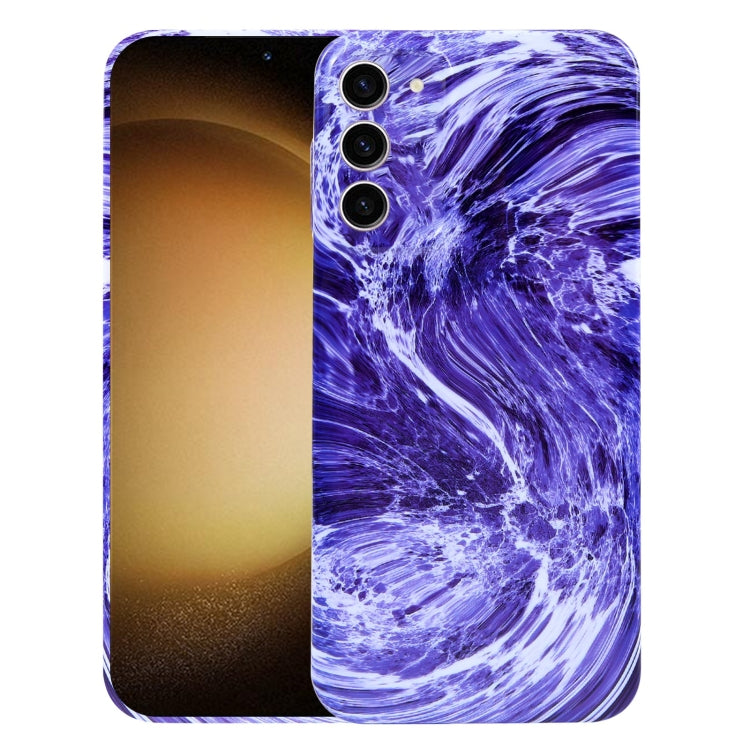 For Samsung Galaxy S23+ 5G Marble Pattern Phone Case(Purple White) - free shipping - PMC TechLife - Order now!