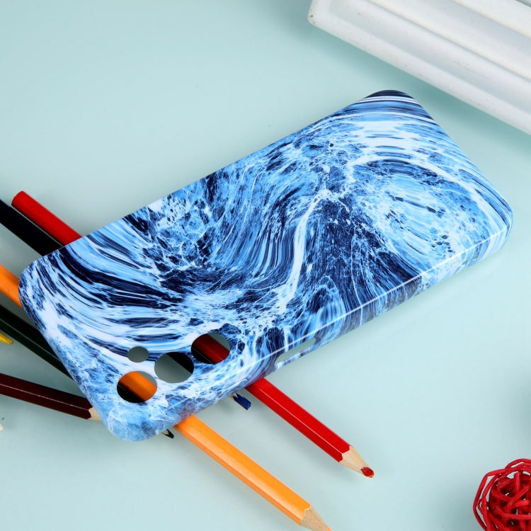 For Samsung Galaxy S22+ 5G Marble Pattern Phone Case(Navy Blue White) - free shipping - PMC TechLife - Order now!
